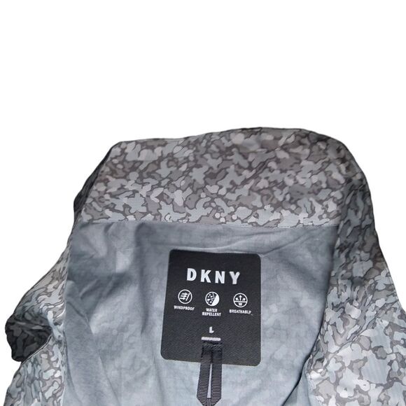*NEW* DKNY men's windbreaker jacket L - Picture 5 of 9